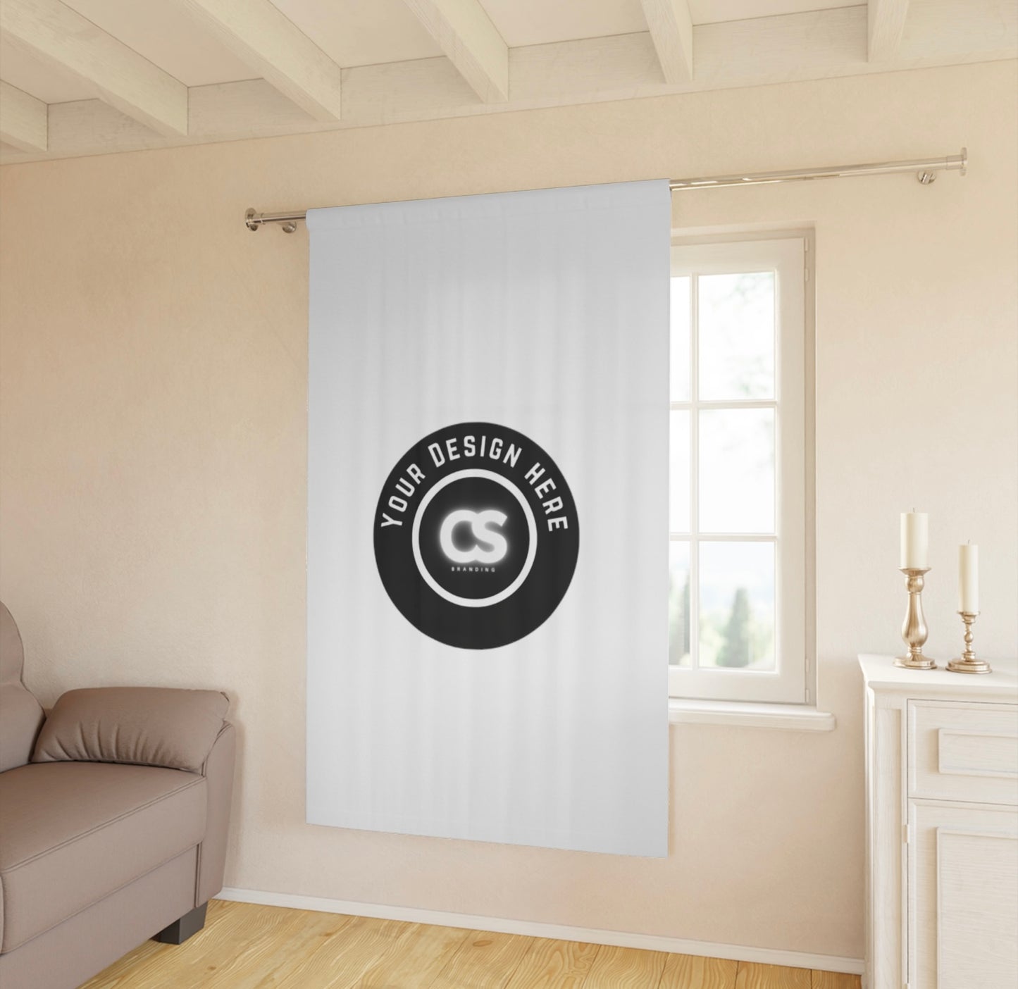Custom Window Curtain