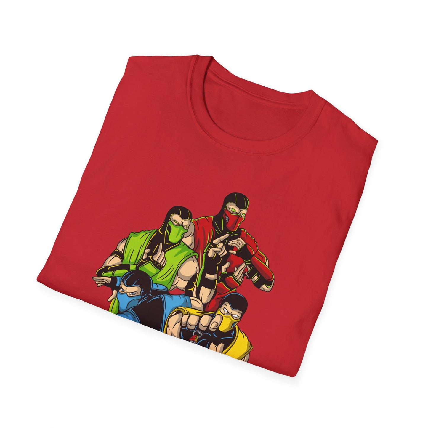 Mortal Kombat Graphic T-Shirt — Retro Fighter Logo Tee