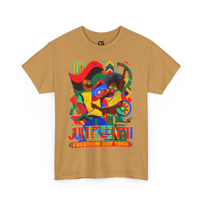 Juneteenth Party Unisex Cotton Tee, Celebration Tee, Inclusive Apparel, Black History Month, Heritage Style
