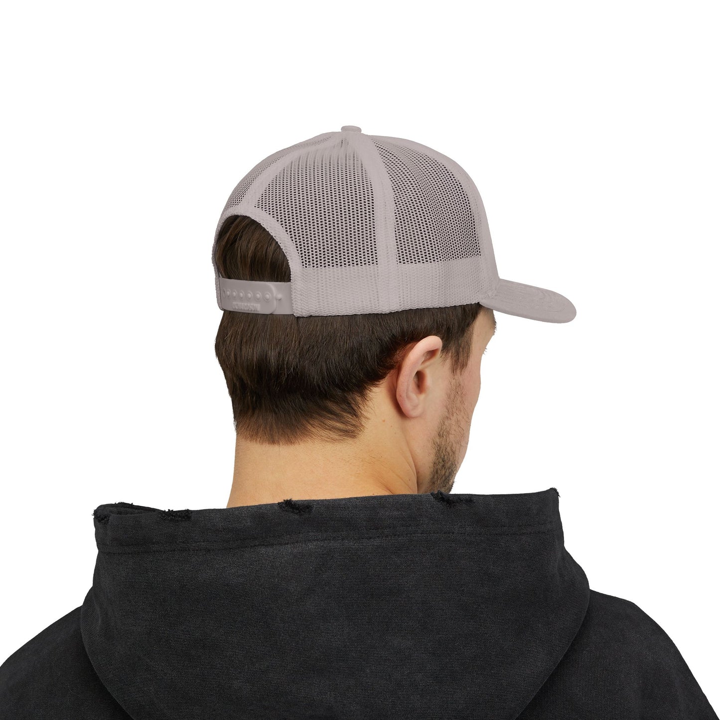 GOD>Ups & Downs Trucker Cap – Embroidered Snapback Mesh Hat