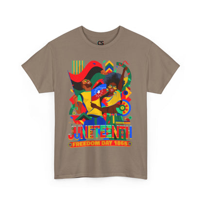 Juneteenth Party Unisex Cotton Tee, Celebration Tee, Inclusive Apparel, Black History Month, Heritage Style