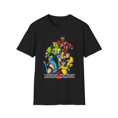 Mortal Kombat Graphic T-Shirt — Retro Fighter Logo Tee