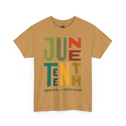 Juneteenth Unisex Cotton Tee, Freedom Shirt, Celebration Tee, Inclusive Apparel, Black History Month, Heritage Style