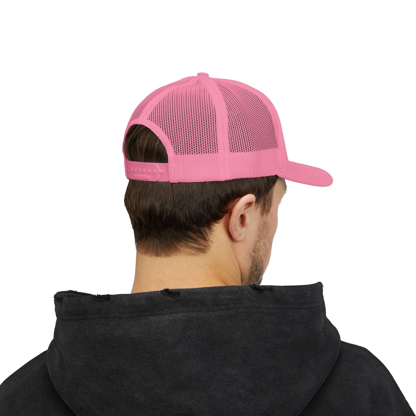 GOD>Ups & Downs Trucker Cap – Embroidered Snapback Mesh Hat