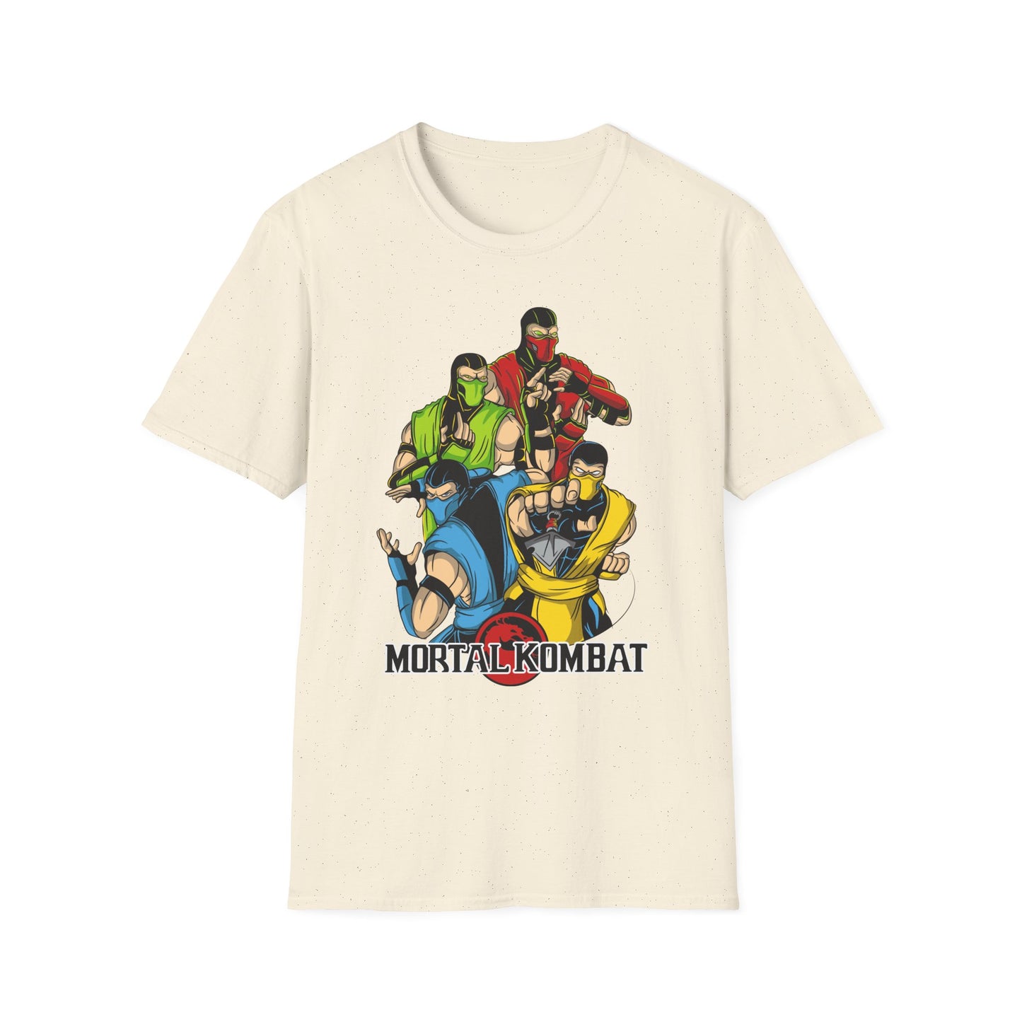 Mortal Kombat Graphic T-Shirt — Retro Fighter Logo Tee