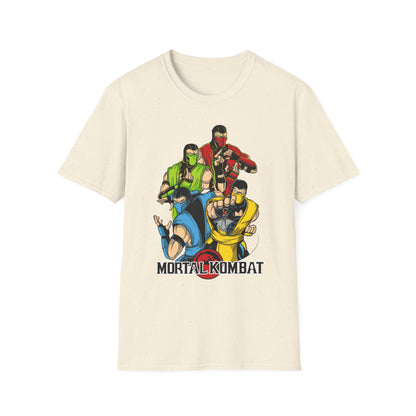 Mortal Kombat Graphic T-Shirt — Retro Fighter Logo Tee