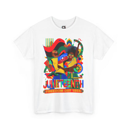 Juneteenth Party Unisex Cotton Tee, Celebration Tee, Inclusive Apparel, Black History Month, Heritage Style