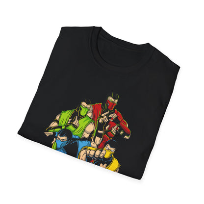 Mortal Kombat Graphic T-Shirt — Retro Fighter Logo Tee