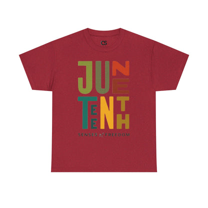 Juneteenth Unisex Cotton Tee, Freedom Shirt, Celebration Tee, Inclusive Apparel, Black History Month, Heritage Style
