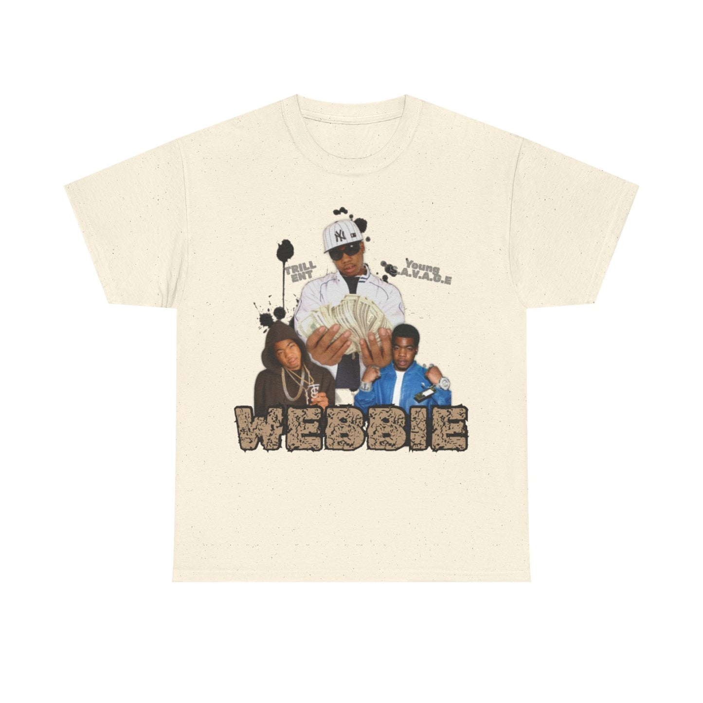 Webbie Tribute T-Shirt — Rap Icon Photo Tee with "Tell Me What You Know About Me" Back Text