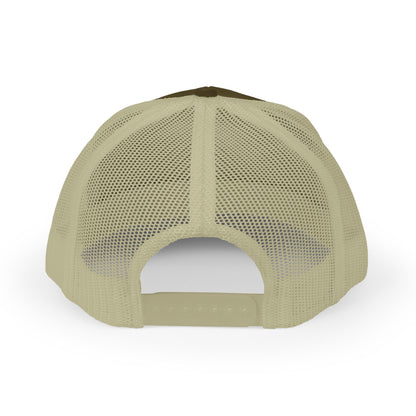 GOD>Ups & Downs Trucker Cap – Embroidered Snapback Mesh Hat