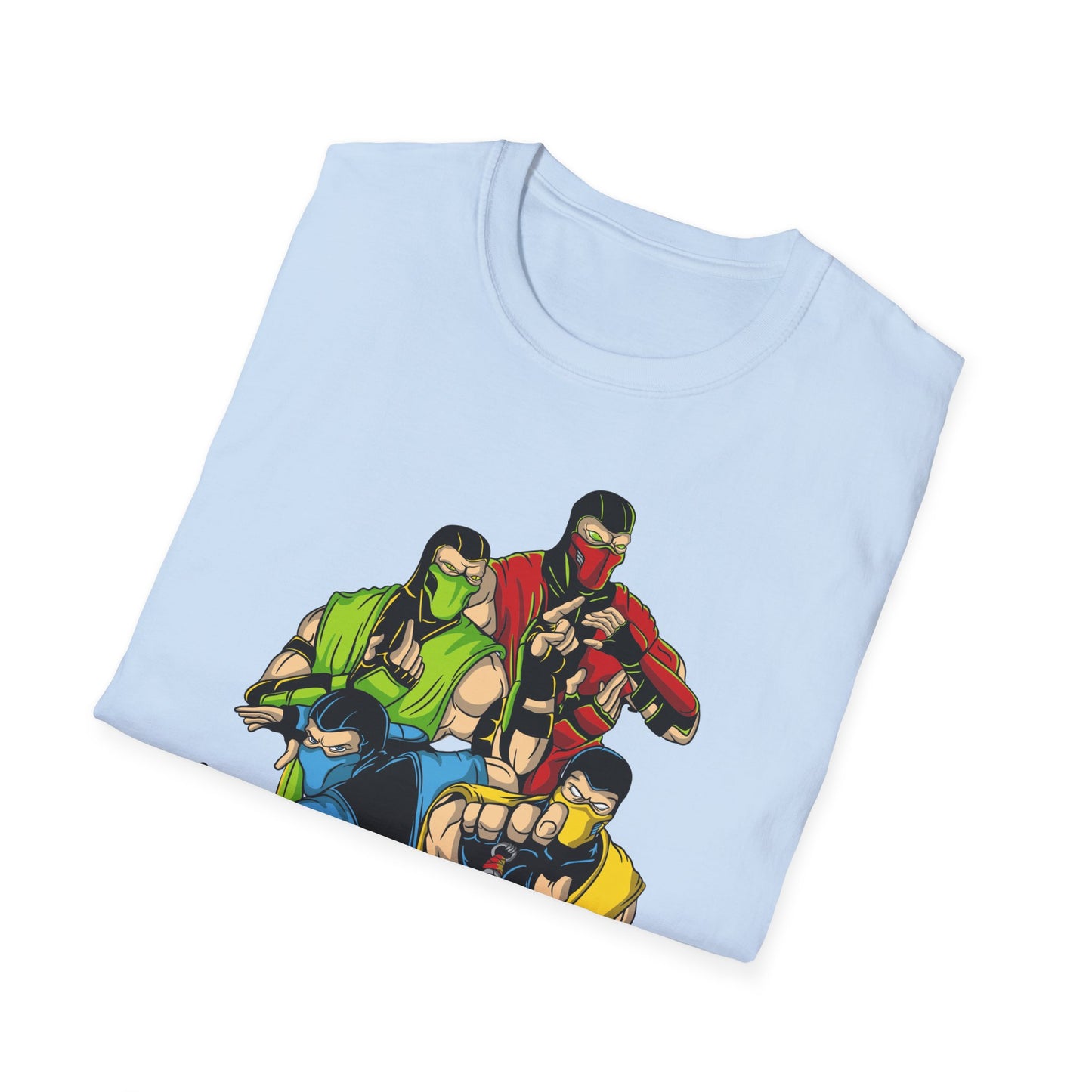 Mortal Kombat Graphic T-Shirt — Retro Fighter Logo Tee