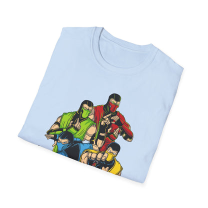 Mortal Kombat Graphic T-Shirt — Retro Fighter Logo Tee