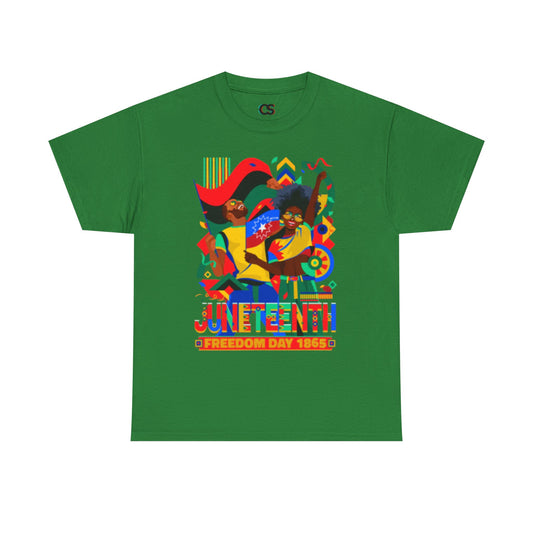 Juneteenth Party Unisex Cotton Tee, Celebration Tee, Inclusive Apparel, Black History Month, Heritage Style