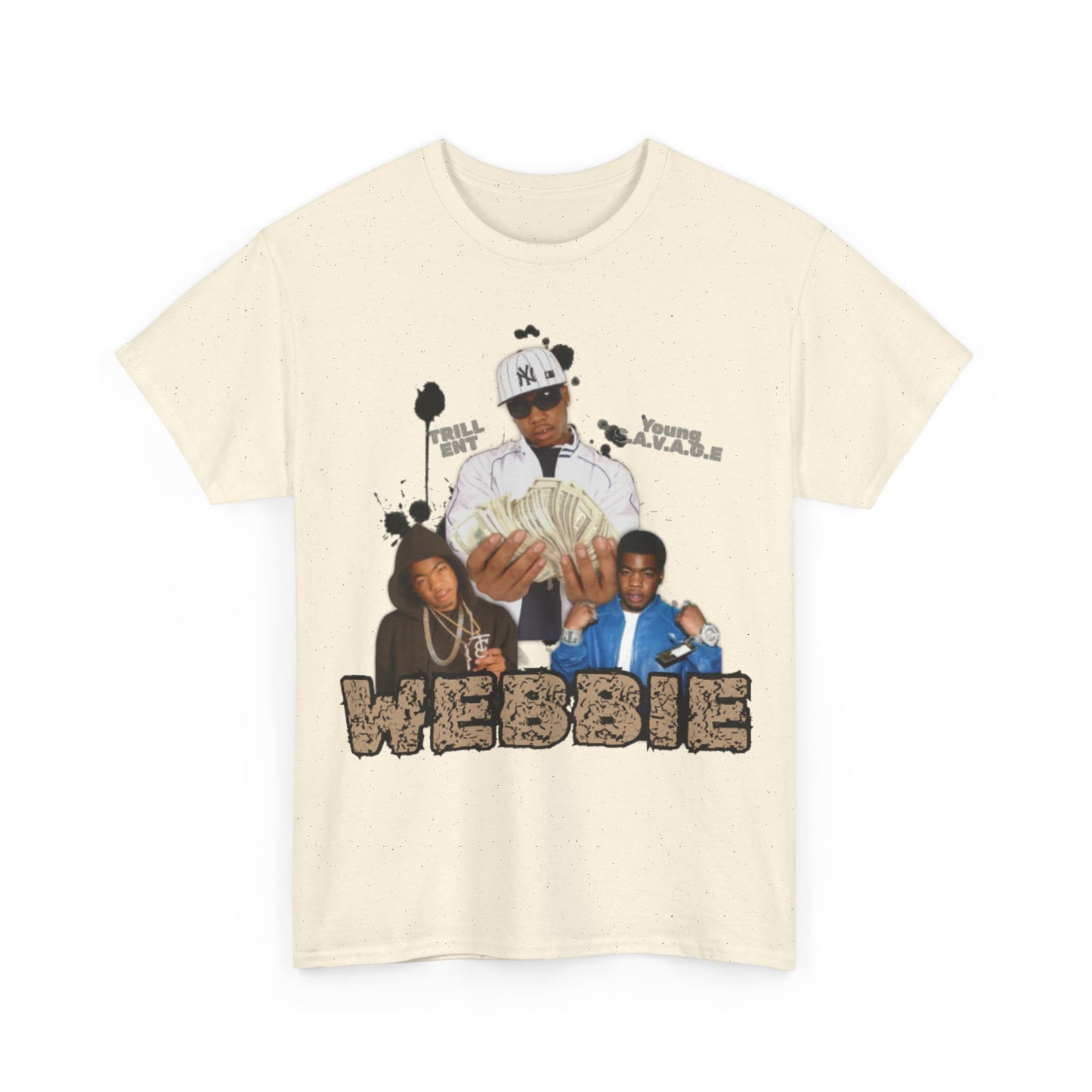 Webbie Tribute T-Shirt — Rap Icon Photo Tee with "Tell Me What You Know About Me" Back Text