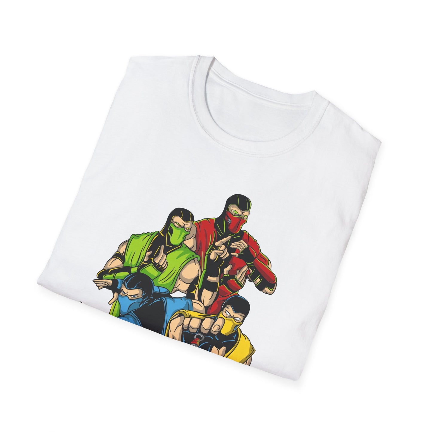 Mortal Kombat Graphic T-Shirt — Retro Fighter Logo Tee