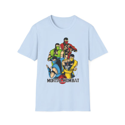 Mortal Kombat Graphic T-Shirt — Retro Fighter Logo Tee