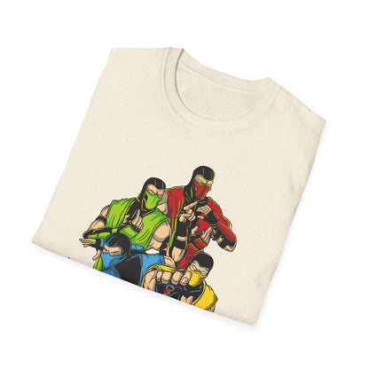 Mortal Kombat Graphic T-Shirt — Retro Fighter Logo Tee