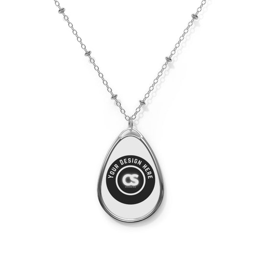Custom Oval Necklace for Unique Gifts