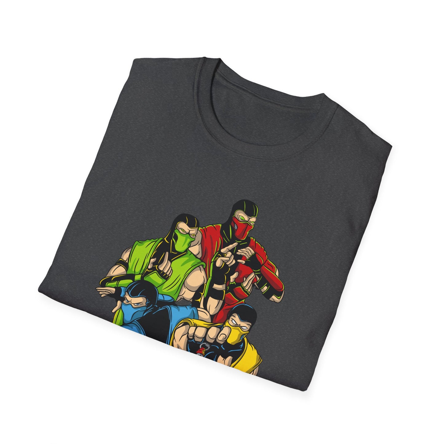 Mortal Kombat Graphic T-Shirt — Retro Fighter Logo Tee