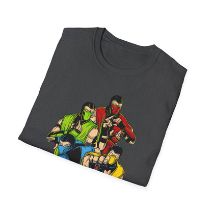 Mortal Kombat Graphic T-Shirt — Retro Fighter Logo Tee