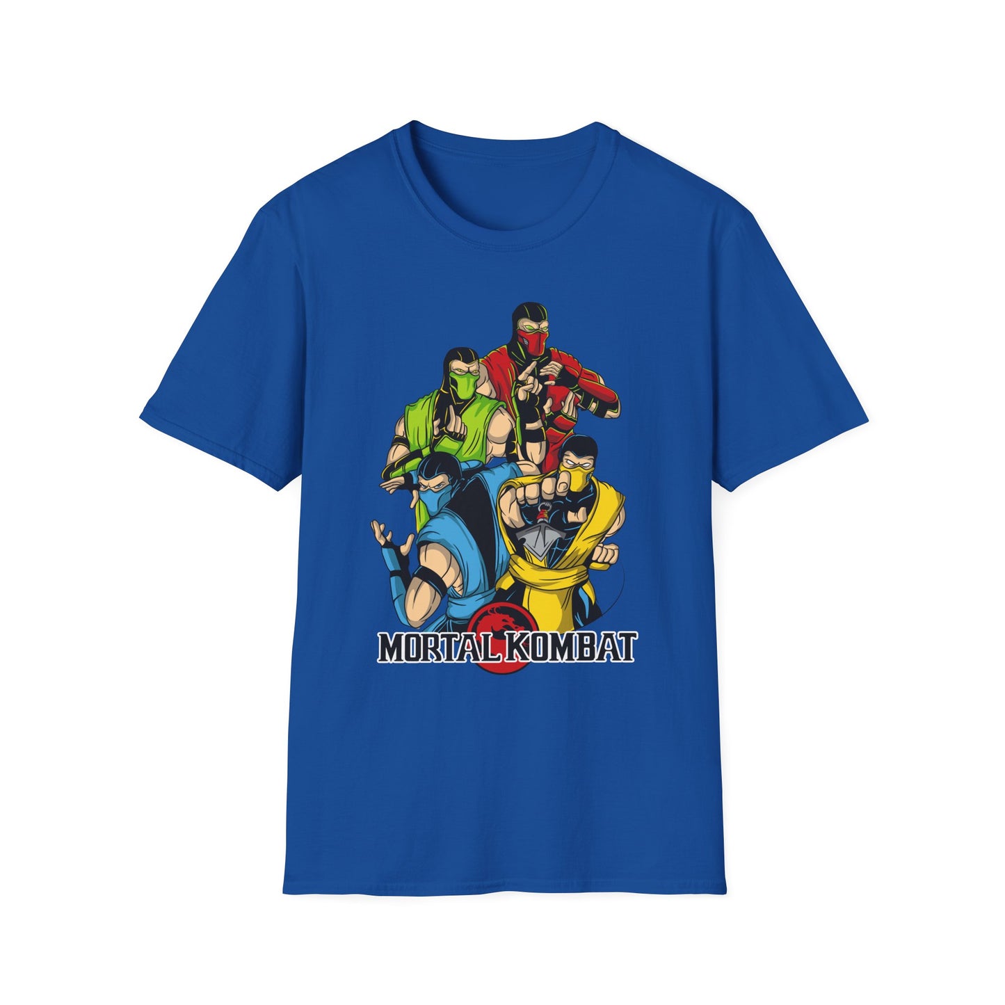 Mortal Kombat Graphic T-Shirt — Retro Fighter Logo Tee
