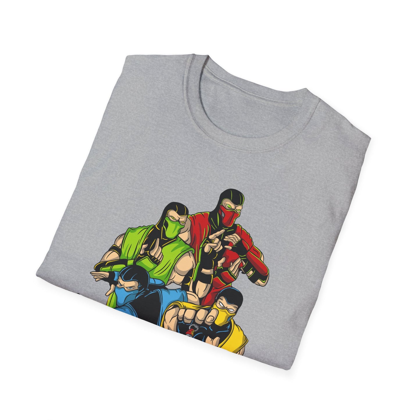Mortal Kombat Graphic T-Shirt — Retro Fighter Logo Tee