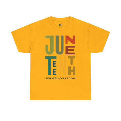 Juneteenth Unisex Cotton Tee, Freedom Shirt, Celebration Tee, Inclusive Apparel, Black History Month, Heritage Style