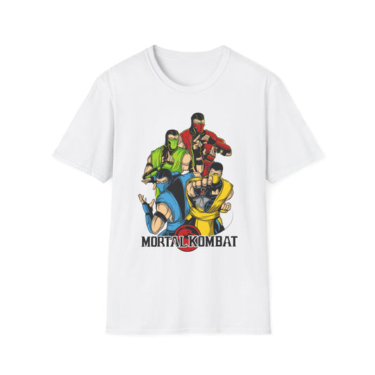 Mortal Kombat Graphic T-Shirt — Retro Fighter Logo Tee