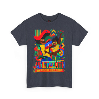 Juneteenth Party Unisex Cotton Tee, Celebration Tee, Inclusive Apparel, Black History Month, Heritage Style