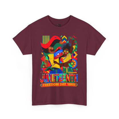 Juneteenth Party Unisex Cotton Tee, Celebration Tee, Inclusive Apparel, Black History Month, Heritage Style