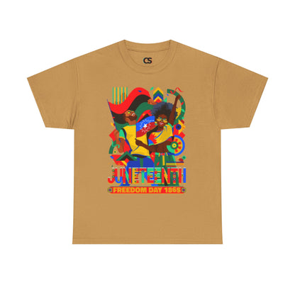 Juneteenth Party Unisex Cotton Tee, Celebration Tee, Inclusive Apparel, Black History Month, Heritage Style