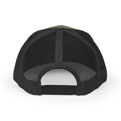 GOD>Ups & Downs Trucker Cap – Embroidered Snapback Mesh Hat