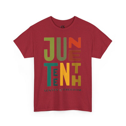 Juneteenth Unisex Cotton Tee, Freedom Shirt, Celebration Tee, Inclusive Apparel, Black History Month, Heritage Style