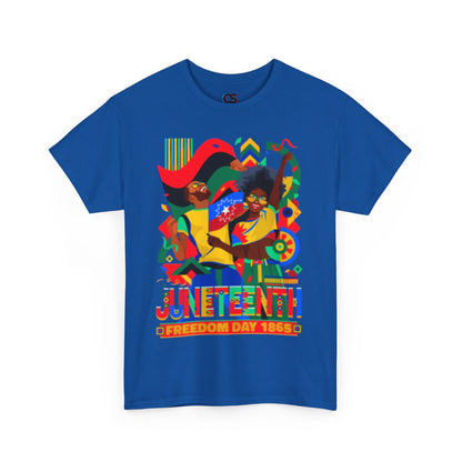 Juneteenth Party Unisex Cotton Tee, Celebration Tee, Inclusive Apparel, Black History Month, Heritage Style