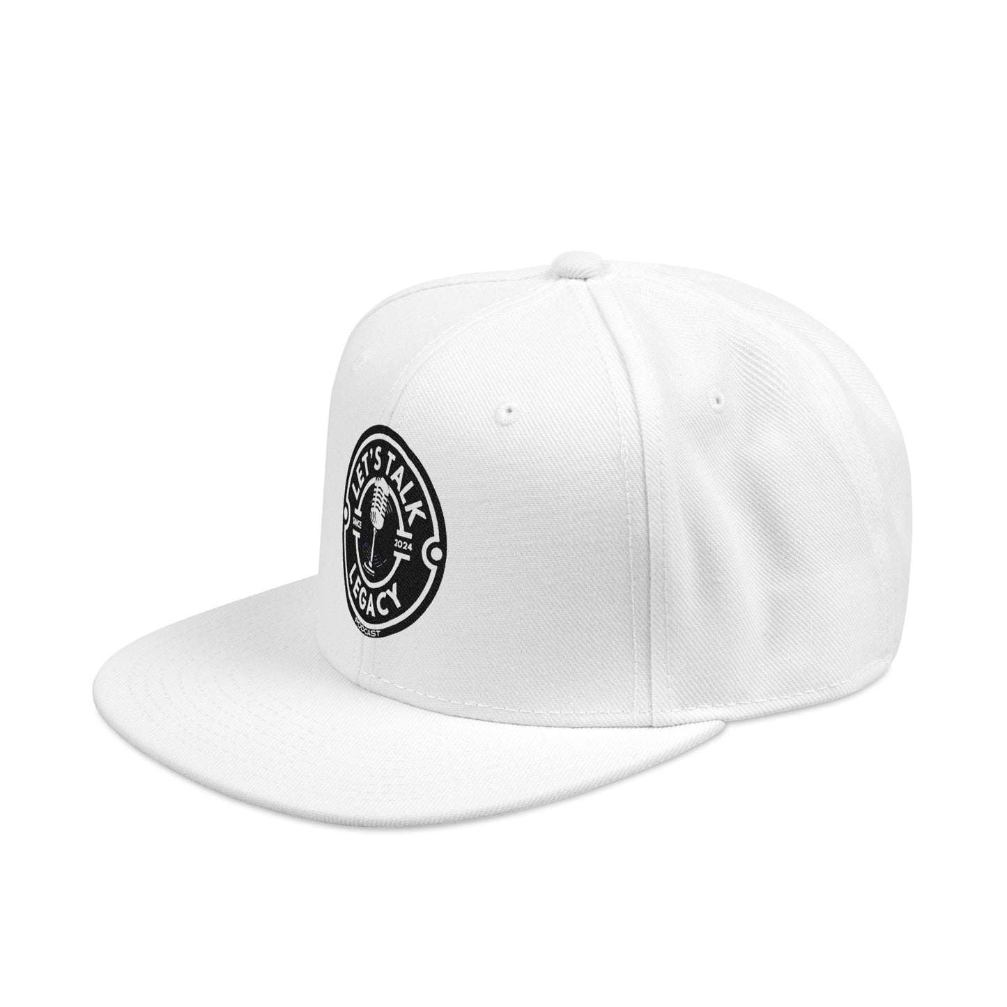 Embroidered Let’s Talk Legacy SnapBack Hat