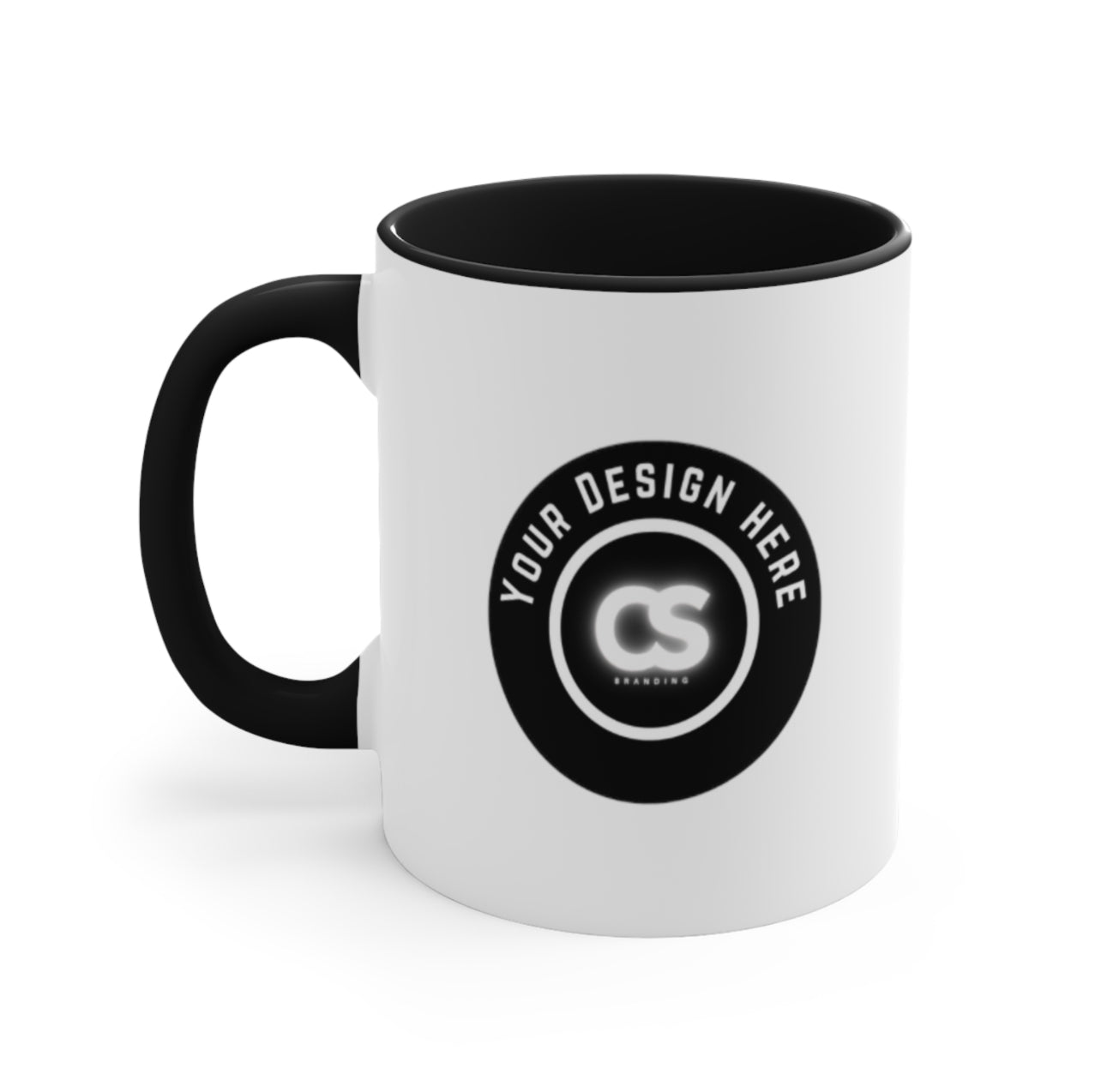 Custom 11oz Accent Coffee Mug